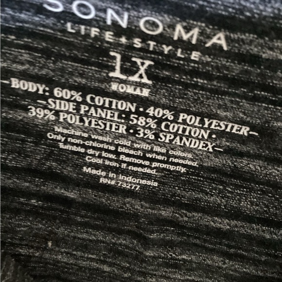 Striped Gray Long Sleeve Shirt - Picture 2 of 3